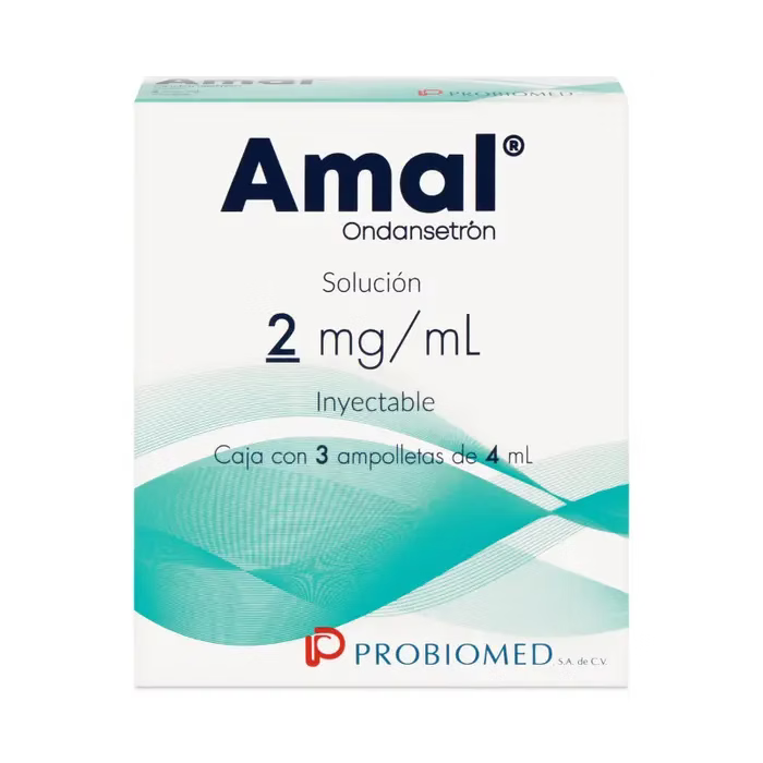 Amal 8 mg inyectable c/3
