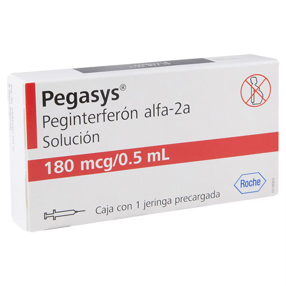Pegasys 180 mcg/0.5 ml c/1 jeringa