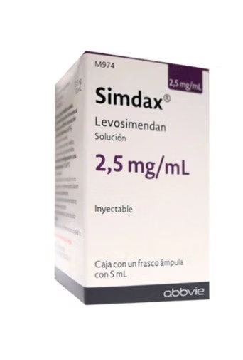Simdax ampolletas